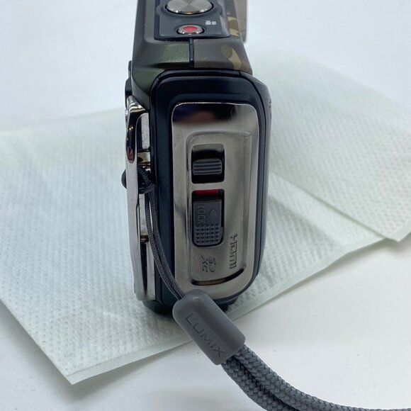 Panasonic Lumix DMC-TS6 Waterproof Digital Camera Camouflage w/ Box Accessories - Picture 9 of 13